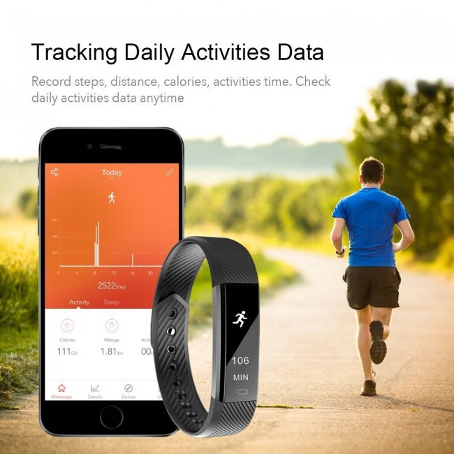 F3 Smart Wristband Activity Tracker