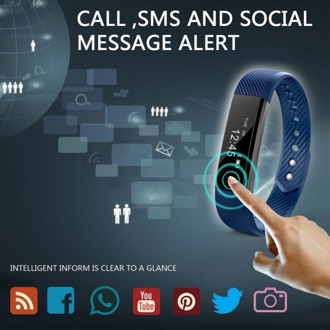 F3 Smart Wristband Activity Tracker