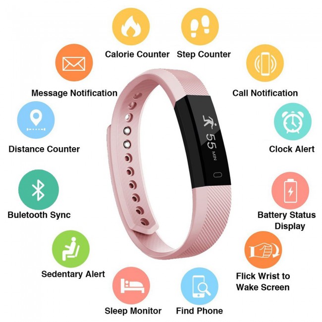F3 Smart Wristband Activity Tracker