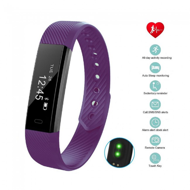 F3 Smart Wristband Activity Tracker