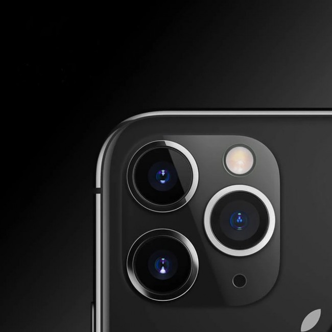 IPhone X Change to iPhone 11 Pro Camera Metal Glass Lens Cover - Black , Gold , Silver , Green
