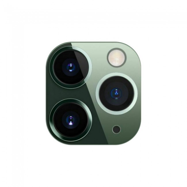 IPhone X Change to iPhone 11 Pro Camera Metal Glass Lens Cover - Black , Gold , Silver , Green