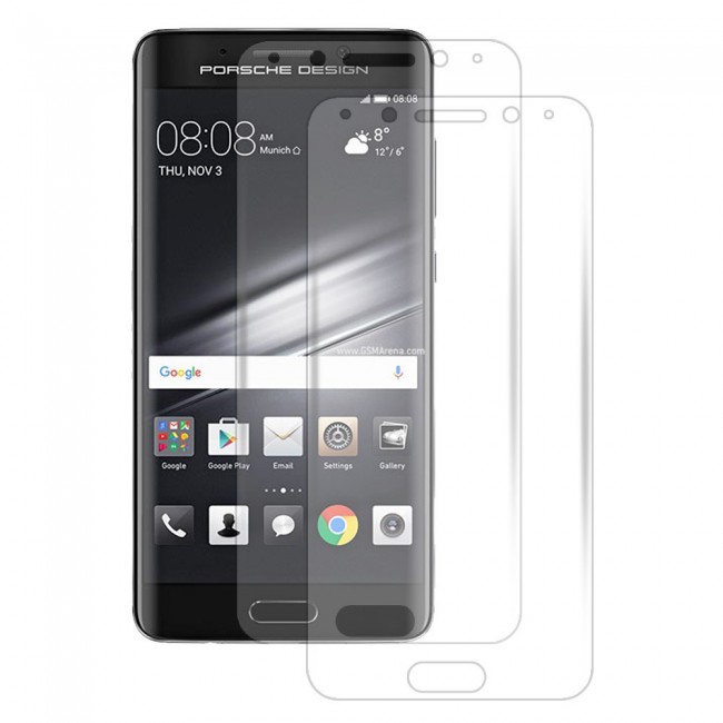 Margoun 2-Pack 3D Curved Tempered Glass Screen Protector for Huawei Mate 9 Pro , Mate 9 Porsche Design