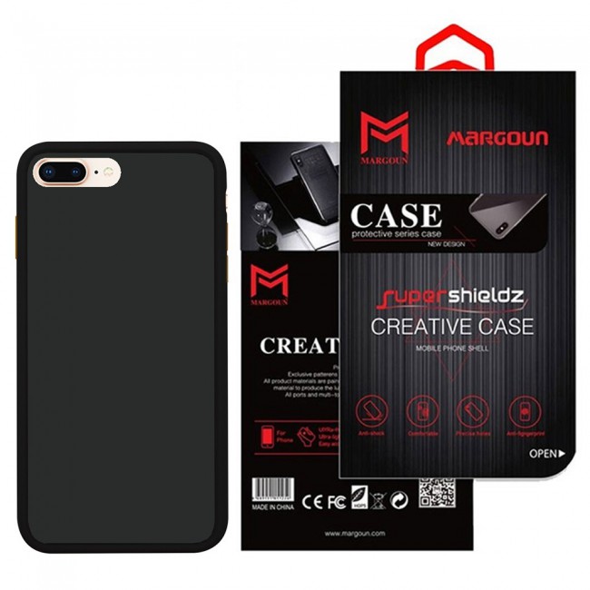 Margoun Anti-Shock TPU Case Cover for Apple iphone 8 Plus (5.5 inch) - Black , White , Red , Blue , Green