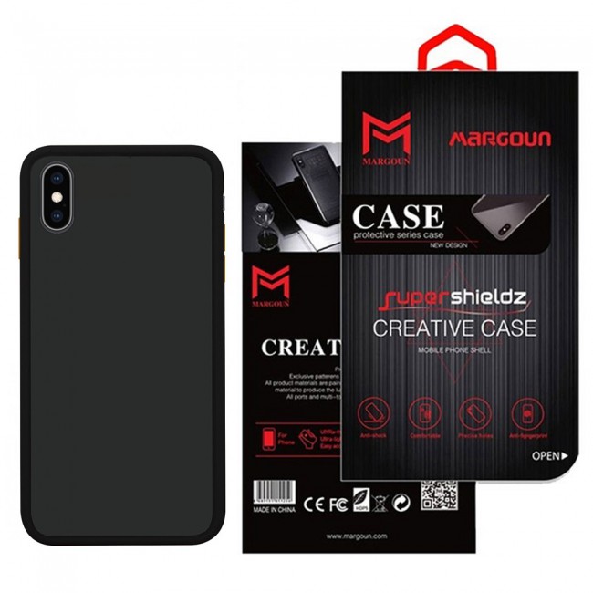 Margoun Anti-Shock TPU Case Cover for Apple iphone XS Max (6.5 inch) - Black , White , Red , Blue , Green
