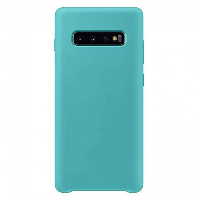 Margoun Protective Silicon Case for Samsung Galaxy S10 Plus – Black , White , Red , Dark Blue , Light Blue , Purple