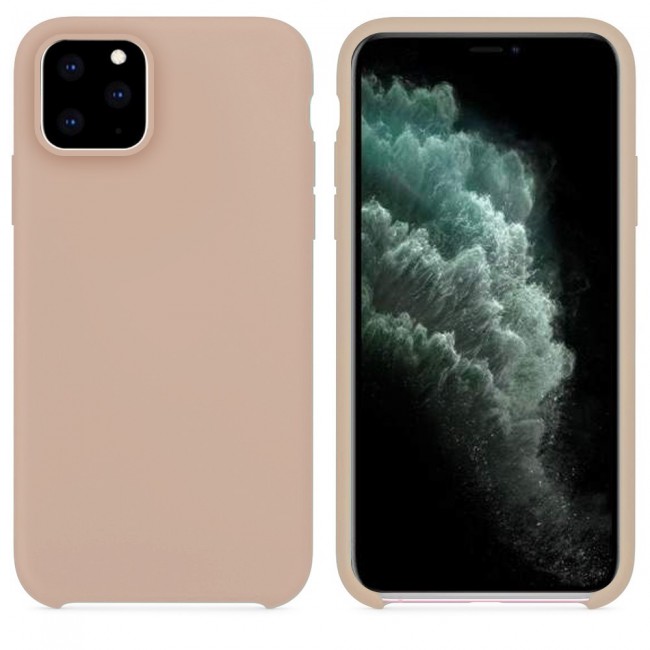 iphone 11 Pro (5.8 inch) Silicone Case Cover - Black , Grey , Blue , Dark Blue , Green , Red , Peach