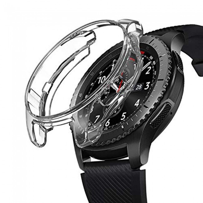 Margoun 2-Pack Ultra Thin Transparent TPU Case Cover for Samsung Gear S3 Frontier / Classic
