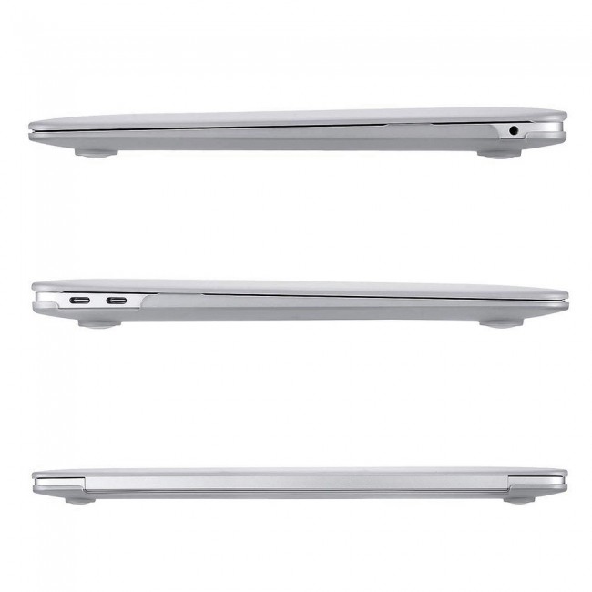Macbook Air 13.3 inch Case Cover and Keyboard Protector Skin Cover – Matte White
