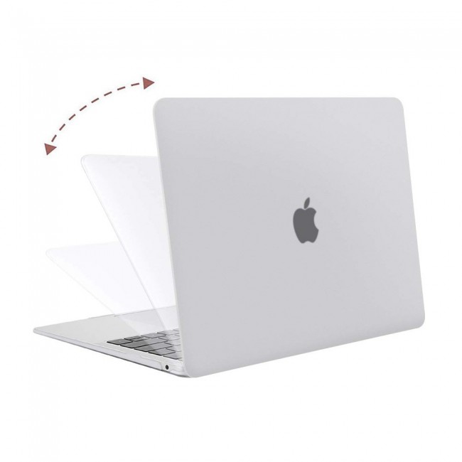 Macbook Air 13.3 inch Case Cover and Keyboard Protector Skin Cover – Matte White