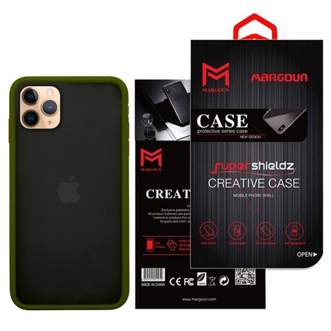iphone 11 Pro Case Cover Margoun Soft TPU Case Black White Red Green Blue