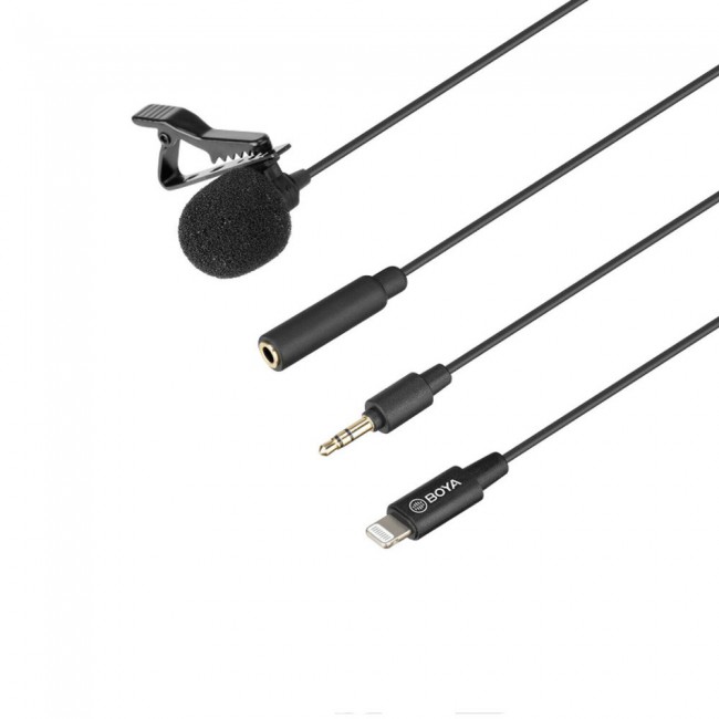 BOYA BY-M2 Omnidirectional Microphone for iOS Devices