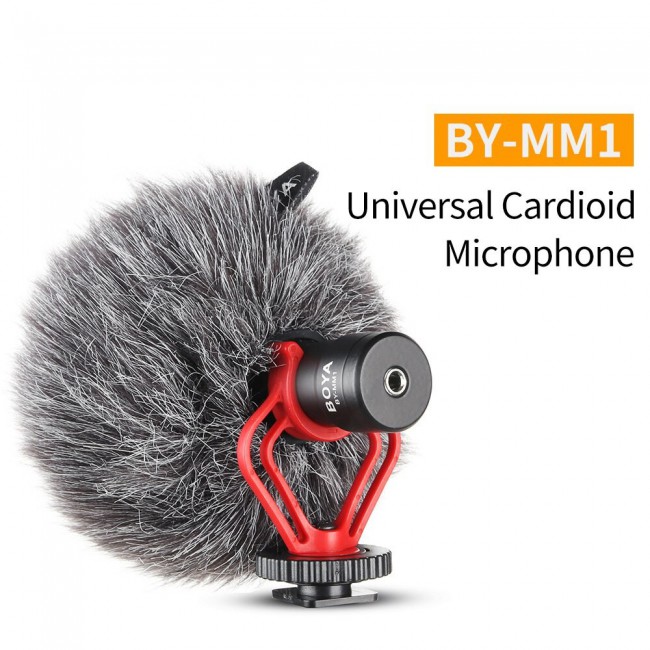 BOYA BY-MM1 Mini Cardioid Condenser Microphone
