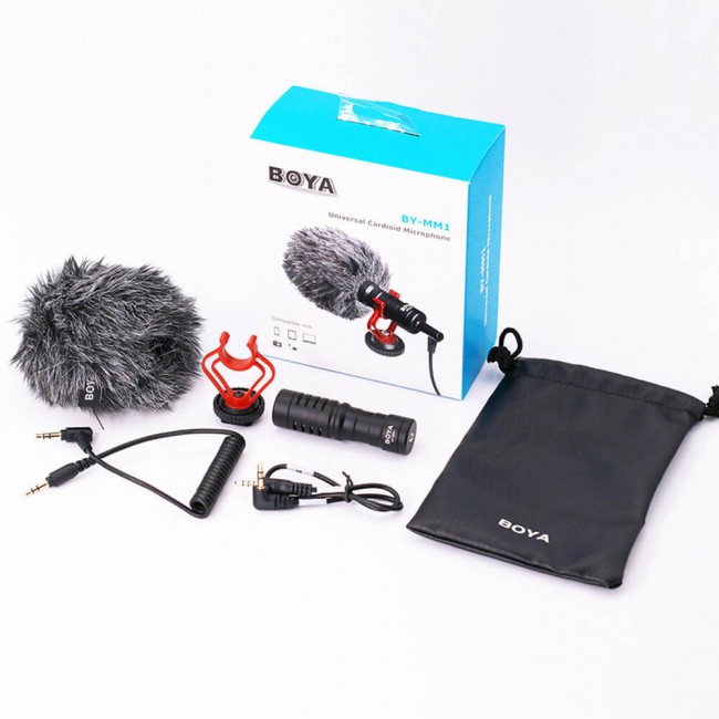 BOYA BY-MM1 Mini Cardioid Condenser Microphone