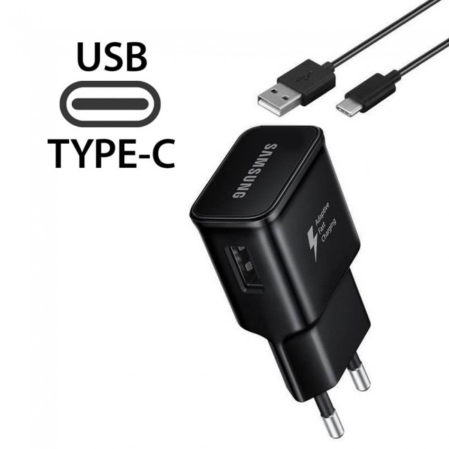 Samsung USB Type-C Fast Charger Adapter and Cable EP-TA20