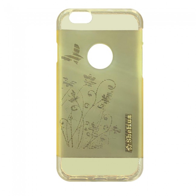 Shehua Butterfly Semi-Transparent TPU Case Cover for iPhone 6 and 6S