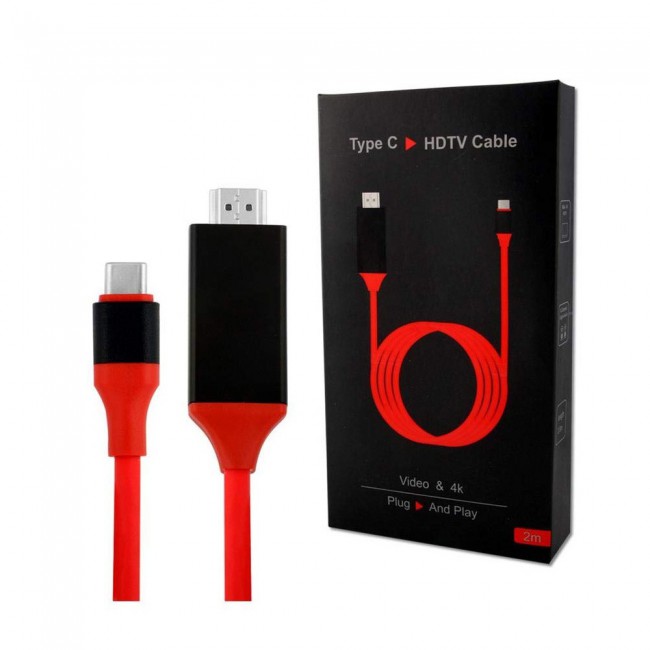 USB-C to HDMI 4K High Speed Cable Adapter
