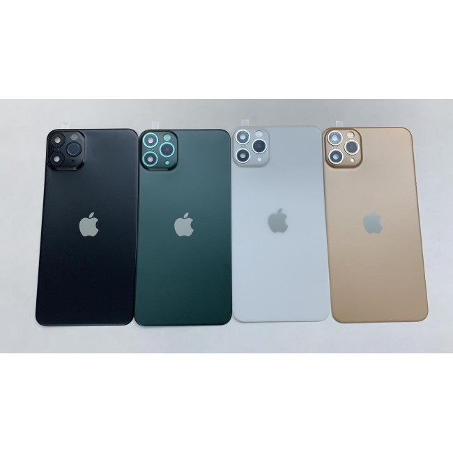 Fake Camera Back Sticker for iPhone XS Max Change to iPhone 11 Pro MAX - Black