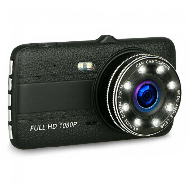 Dual Lens 10inch HD 1080p Night Vision DVR and Rearview Car Camera