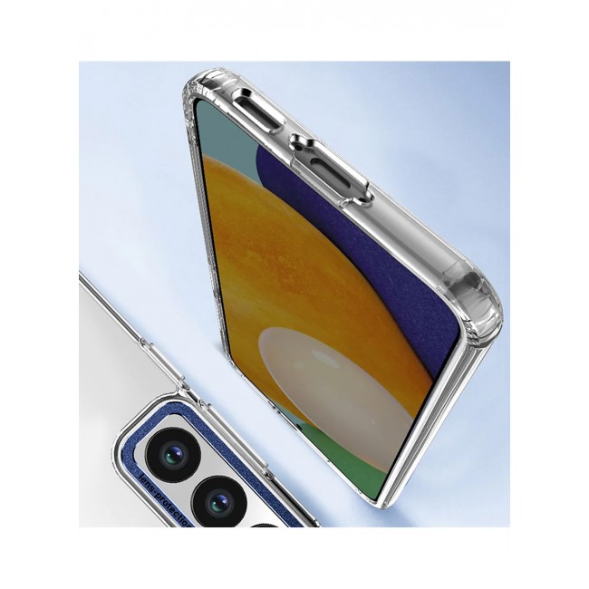 Samsung Galaxy S23 Clear Case Shockproof Slim Anti-Yellow Hybid Hard PC+ TPU Cover Metal Camera Lens Frame