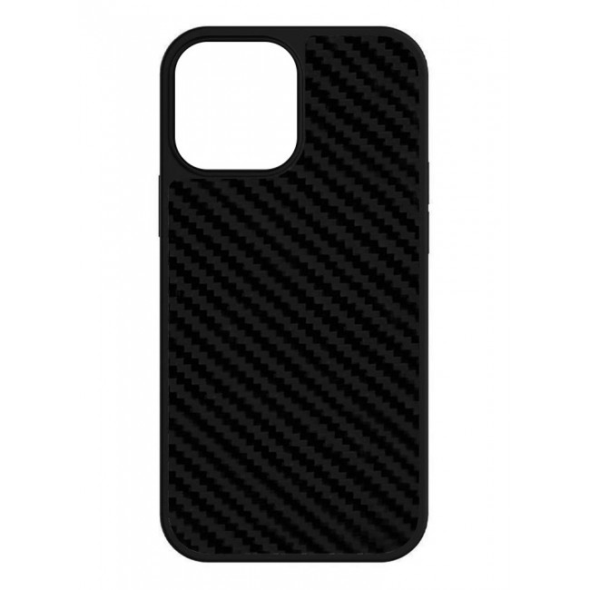 iPhone 14 Case Genuine Carbon Fiber Case Ultra Slim Shockproof Back Cover Black