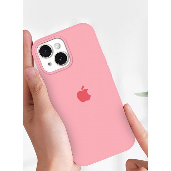 MARGOUN iPhone 15 Plus Case Silicone Case Cover Durable and Anti Scratch Back Cover Pink
