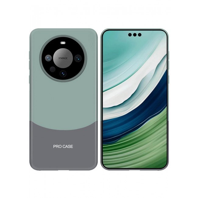 CATANES Huawei Mate 60 Pro Case Camera Full Cover Protector Shockproof Hard Case Cover Luxury and Fashionable Design Case Green