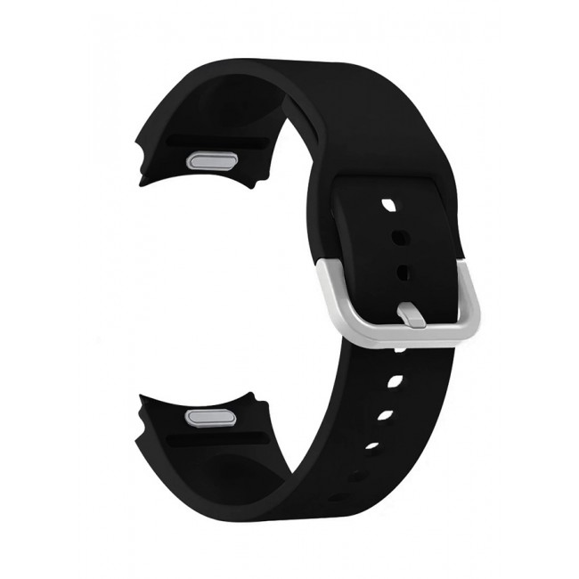 MARGOUN Samsung Galaxy Watch 6/6 Classic 20mm Silicone Band Flexible and Durable Replacement Sport Strap Black