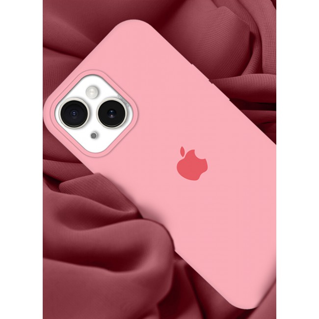 MARGOUN iPhone 15 Plus Case Silicone Case Cover Durable and Anti Scratch Back Cover Pink