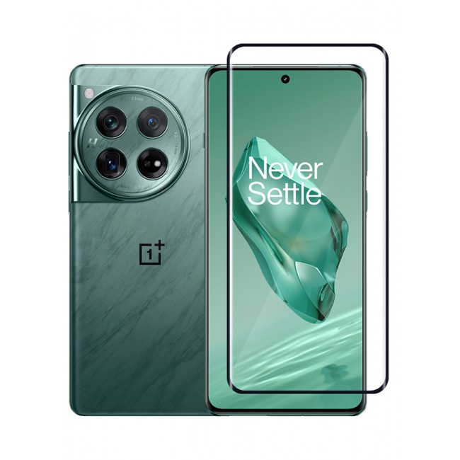 MARGOUN Oneplus 12 Screen Protector 9H Hardness HD Scratch Resistance Screen Protector 3D Curved Tempered Glass Film